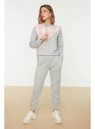 Sweatpants - Gray - Jogger 