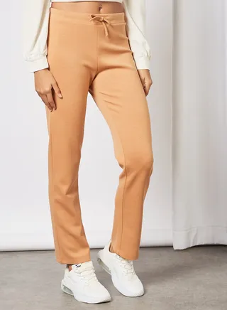 Basic Sweatpants Brown 