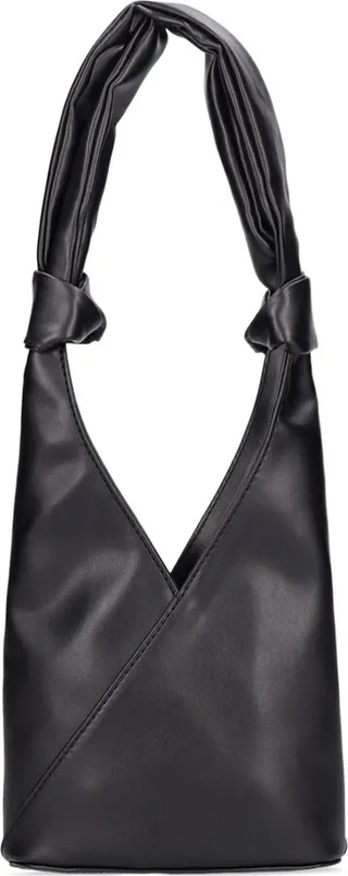 Mini Japanese smooth top handle bag