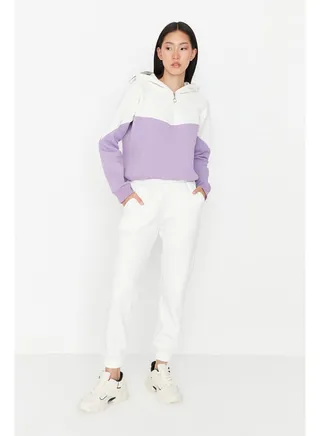Sweatpants - Ecru - Jogger 