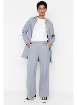Woman Modest Jogger Blue 