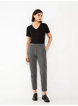 Elastic Waist Regular Women's Sweatpants 