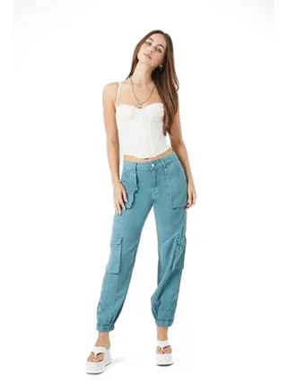 Mid-Rise Cargo Joggers 