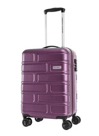 BRICKLANE HARD SPINNER 55CM CABIN TSA PURPLE 