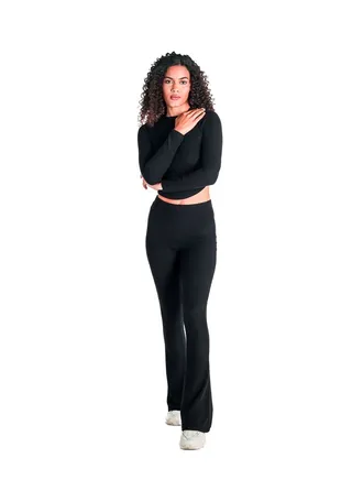 FLAIR RIB PANTS 