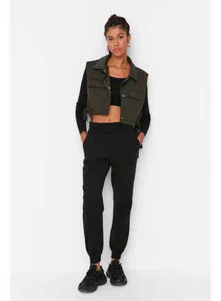 Sweatpants - Black - Jogger 