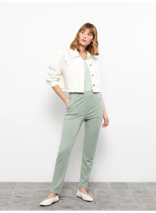 Elastic Waist Regular Women's Sweatpants 
