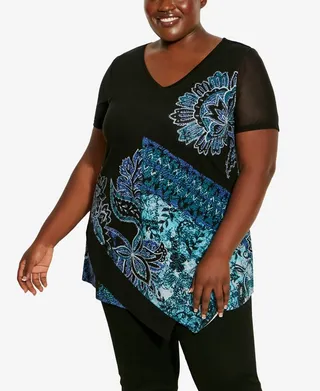 Plus Size Norton Tunic Top