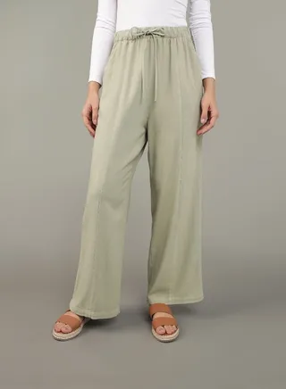 AE High-Waisted Wide-Leg Lounge Pant 