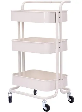 Small Trolley Living Room Kitchen Household Rack Storage Consolidation Shelf Floor Multilayer 