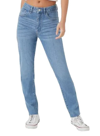 Super-Stretch Mom Jeans 