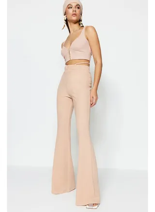 Woman Pants Stone 