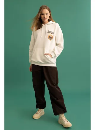 Woman Parachute Woven Trousers 