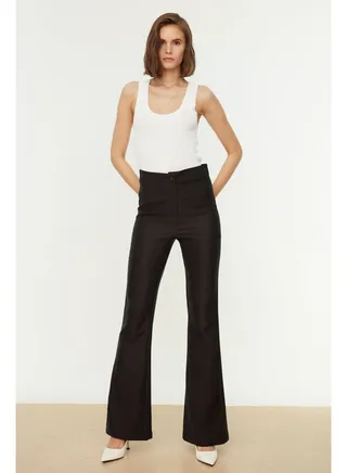 Pants - Black - High Waist 