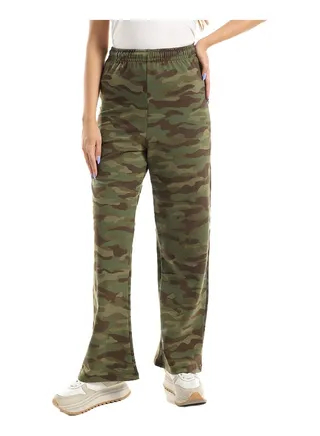 Camouflage Wide Leg High Waist Jogger 