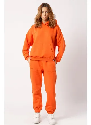 Women Sweat Pants With Print on the Leg 