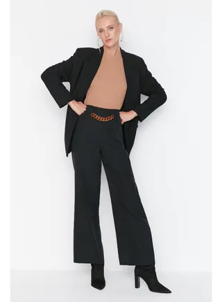 Woman Modest Pants Black 