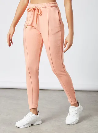 Slim Fit Pants Peach 