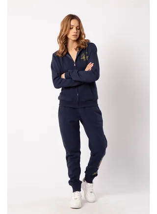 Women Sweat Pants With Print on the Leg 