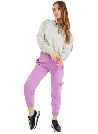 Jogging trousers In Purple 