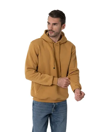 Hoodie Sweatshirt Milton - Capishu -  Color CAMEL 