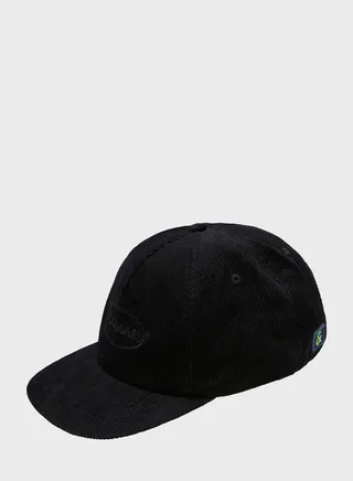 Embroidered Curved Peak Cap