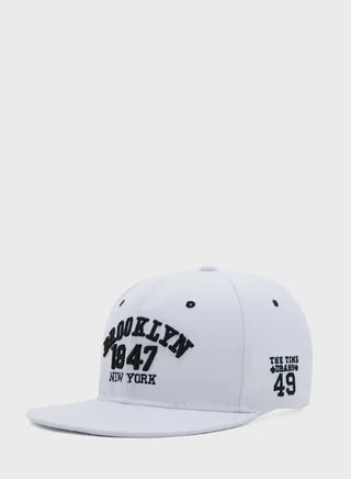 Brooklyn Flat Curve Peak Cap