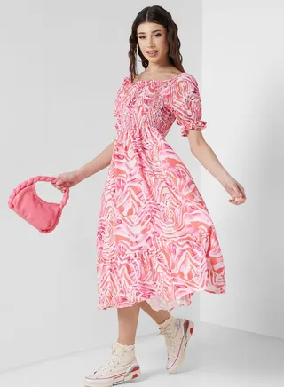 Floral Print Dress