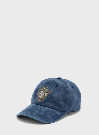 Quirky Animal Motif Curve Peak Cap