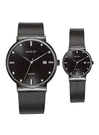 Couple Quartz Watch 8024ML-BK 