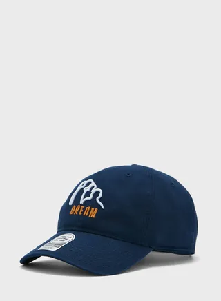 Dream Embroidered Curve Peak Cap
