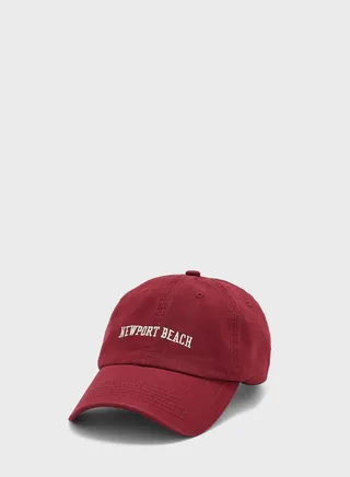 Newport Beach Curve Peak Cap
