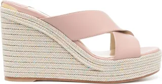 Dovina 100mm espadrille wedges