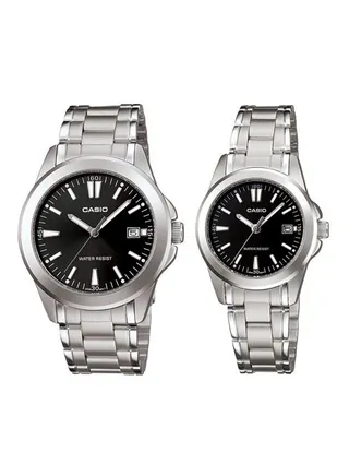 Stainless Steel Analog Watch MTP/LTP-1215A-1A2 
