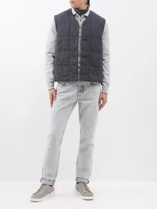 Tapered-leg Jeans