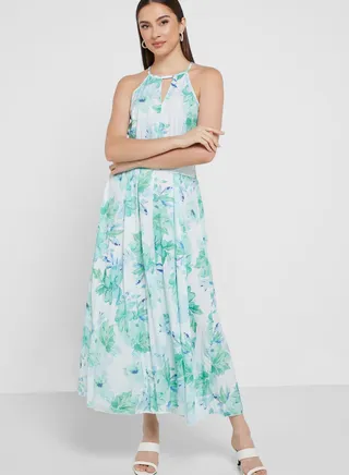 Floral Printed Dress 