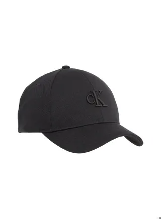 Men's Twill Cap -  adjustable buckle fastening, Black 