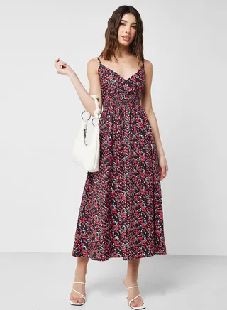Ditsy Print Dress