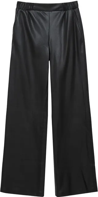 Koa faux-leather pants