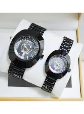Two Rado watches with analogues and a stainless steel bracelet with day and date 