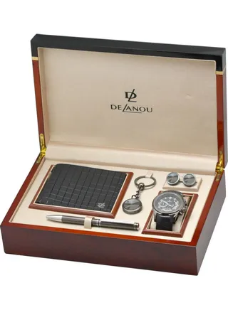 Men's 6-Piece Analog Watch Set W5-16DL-5 