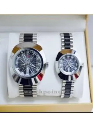 Two Rado watches with analogues and a stainless steel bracelet with day and date 