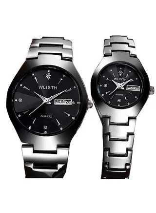 Waterproof Quartz Analog Couple Watch Set NSSB037006256 