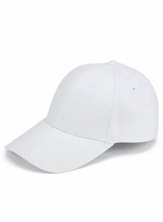 Baseball Caps, White Baseball Hats, Plain Adjustable Baseball Cap, Classic Panel Hat, Fashionable Dad Hat Fit Outdoor Sports Sun Hat in Summer Fits Men Women, 1 Pcs 