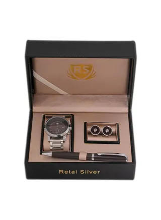 Rs Stainless Steel Quartiz Watch 