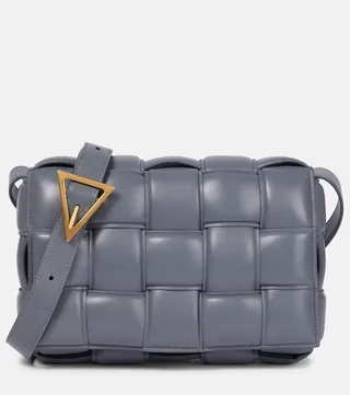 Padded Cassette leather shoulder bag