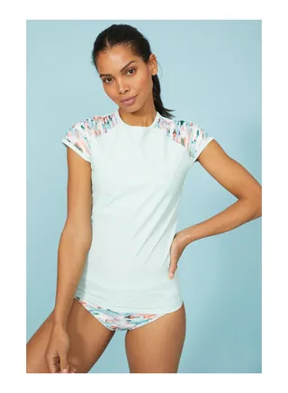 Cap Sleeve Pull On Rash Guard 