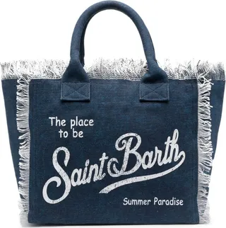 Vanity canvas beach bag