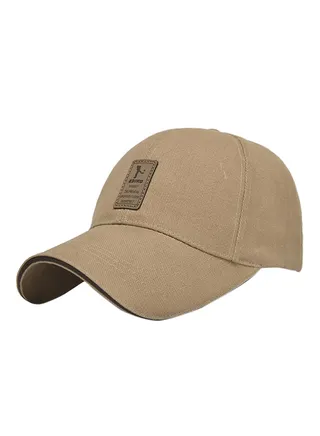 Snapback Hip-Hop Cap Dark Beige 
