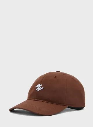 Embroidered Curve Peak Cap 